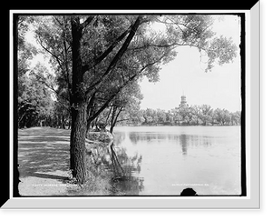 Historic Framed Print, Eldridge Park, Elmira, N.Y.,  17-7/8" x 21-7/8"