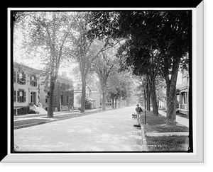 Historic Framed Print, Greene Street, Ithaca, N.Y.,  17-7/8" x 21-7/8"