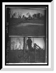 Historic Framed Print, Diamond field, Arkansas,  17-7/8" x 21-7/8"