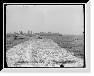 Historic Maritime - New York City - New York harbor from Hoboken ferry