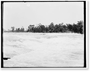 Historic Photo Print - Niagara Falls - American Rapids, Niagara