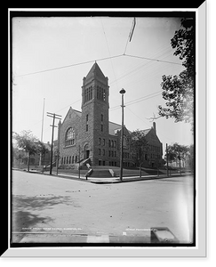 Historic Framed Print, Presbyterian Church [i.e., Methodist Episcopal], Scranton, Pa.,  17-7/8" x 21-7/8"