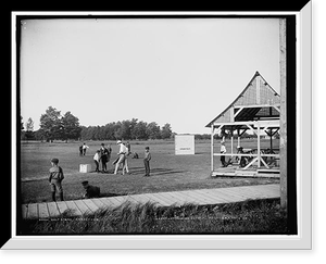 Historic Framed Print, Golf links, Charlevoix,  17-7/8" x 21-7/8"