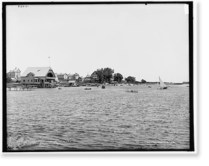 Historic Architecture - Club house, Kennebunk River, Kennebunkport