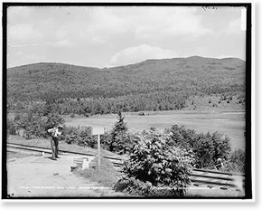 Historic Sports - Mount Pleasant golf links driving from tee no. 1