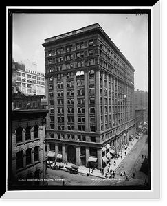 Vintage Building Photo - New York City - New York Life Building, Chicago