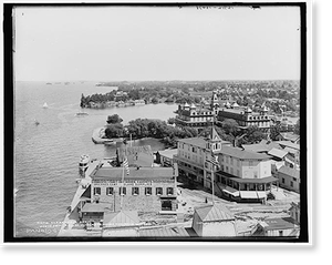 Antique Architecture - Alexandria Bay north from Thousand Islands House (2)