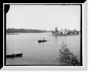 Historic Framed Print, Cuba Island, Thousand Islands,  17-7/8" x 21-7/8"