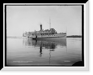 Antique Maritime - Steamboats - Steamer Toronto at Gananoque