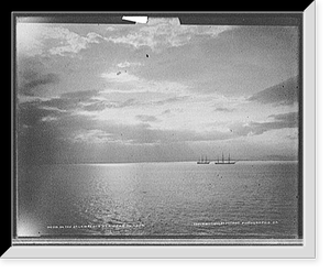 On the St. Lawrence River at Riviere du Loup, Historic Print