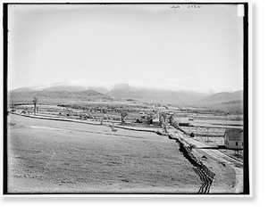 Antique Photo Print - White Mountains - Presidential Range from look