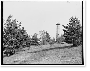Historic Architecture - Bartlett Tower, Dartmouth Park, Hanover, N.H