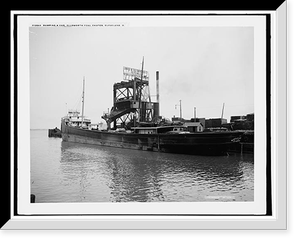 Dumping a car, Ellsworth coal chutes, Cleveland, Ohio, Vintage Print