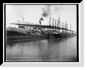 Historic Landscape - Unloading ore at L.S. & M.S. Lake Shore & Michigan