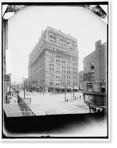 Vintage Building Photo - Buffalo - Hotel Iroquois