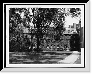 Historic Framed Print, Massachusetts Hall, Harvard University, Cambridge,  17-7/8" x 21-7/8"