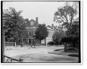 Vintage Building Photo - Randall Hall, Harvard College