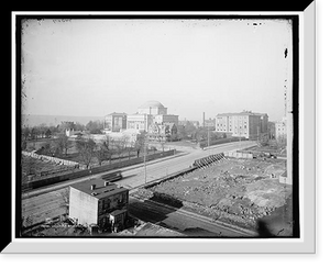 Historic Framed Print, Columbia College, New York,  17-7/8" x 21-7/8"