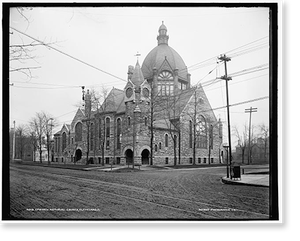 Antique Architecture - Cleveland - Epworth Memorial Church, Ohio