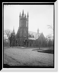 Historic Framed Print, St. Paul's Episcopal Church, Cleveland, O[hio],  17-7/8" x 21-7/8"