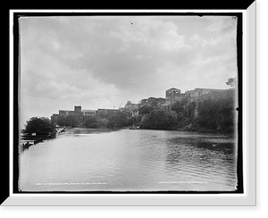 Old fort and city wall, Domingo City, San Domingo, W.I, Historic Print