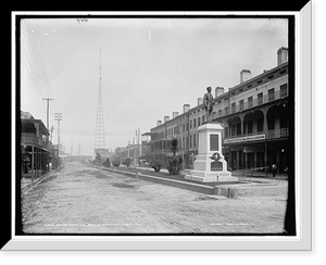 Duncan Place and Semmes Monument, Mobile, Ala. Classic, Vintage Wall Art