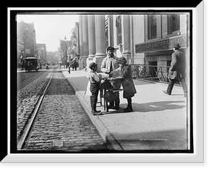 Peanut stand, West 42nd Forty-second St., New York, Antique Poster