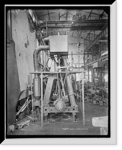 Historic Framed Print, [Marine engines made by Detroit Shipbuilding Co., a triple expansion] - 2,  17-7/8" x 21-7/8"