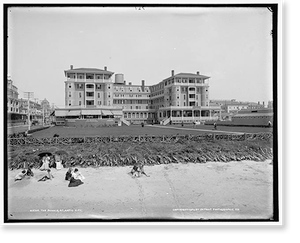 Vintage Building Photo - Atlantic City - The Dennis Hotel