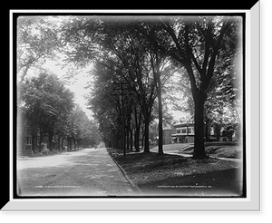 Historic Framed Print, James Street, Syracuse, N.Y.,  17-7/8" x 21-7/8"