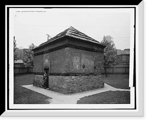 Vintage Building Photo - Pittsburgh, Pennsylvania - Old block house