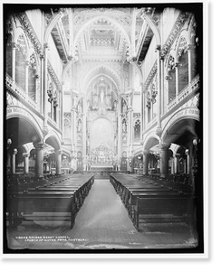 Vintage Building Photo - Sacred Heart Chapel, Church of Notre Dame