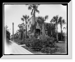 Rose Villa, St. Augustine, Fla, Antique Poster