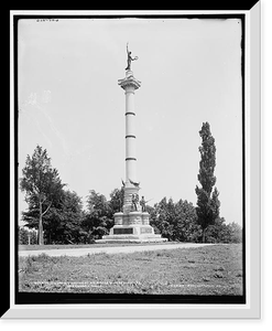 Antique Architecture - Illinois Monument at Bragg's Headquarters