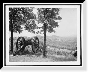 Historic Photo Print - Missionary Ridge from De Long Point, Tennessee