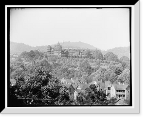 Historic Framed Print, Battery Park Hotel, Asheville, N.C. - 3,  17-7/8" x 21-7/8"