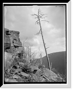 Historic Framed Print, Sunset Rock, Kaaterskill Clove, Catskill Mountains, N.Y.,  17-7/8" x 21-7/8"