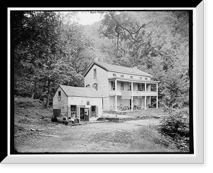 Rip Van Winkle House, Sleepy Hollow, Catskill Mountains, N.Y. Classic, Historic Print