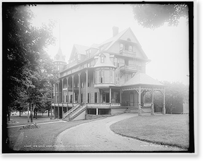 Vintage Building Photo - Catskills - New Grant House, Stamford