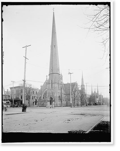 Antique Architecture - Third Street Presbyterian Church, Dayton, Ohio