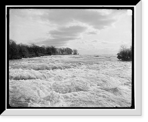 Historic Framed Print, The Rapids, Niagara Falls,  17-7/8" x 21-7/8"