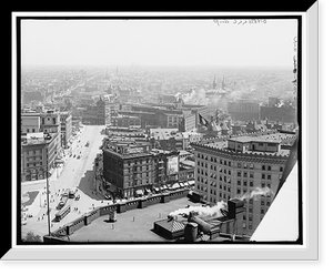 General view, Detroit, Mich. - 13, Antique Poster