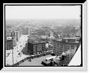 General view, Detroit, Mich. - 14, Historic Reproduction