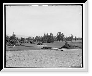 Historic Framed Print, Maplewood [House] cottages and lawn, Maplewood, N.H.,  17-7/8" x 21-7/8"