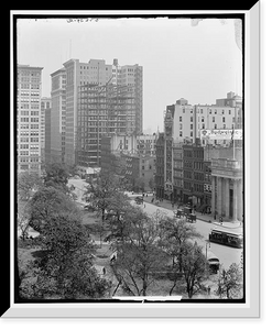 Historic Framed Print, Union Square, New York, N.Y.,  17-7/8" x 21-7/8"