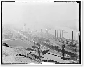 Vintage Photo Print - Pittsburgh, Pennsylvania - Jones and Laughlin (2)