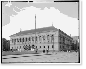 Historic Street Photo - Boston, Massachusetts - Copley Square (2)