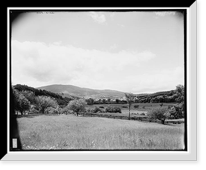Connecticut River Valley, Vt., toward Ludlow from the south, Historic Print