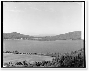 Vintage Landscape - Outlet of Lake Dunmore, Green Mountains
