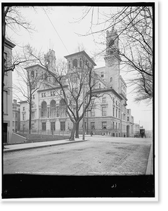 Antique Architecture - Richmond, Virginia - Hotel Jefferson (1)
